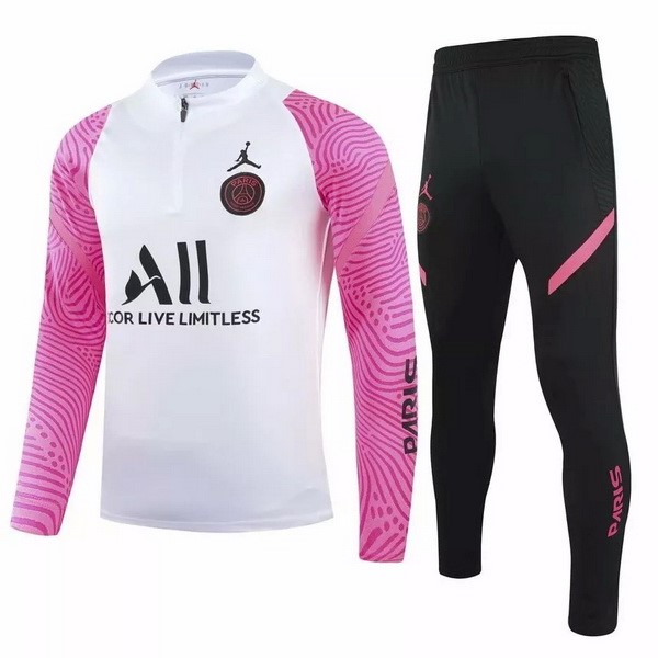 Chandal Paris Saint Germain 2021/22 Blanco Rosa Negro